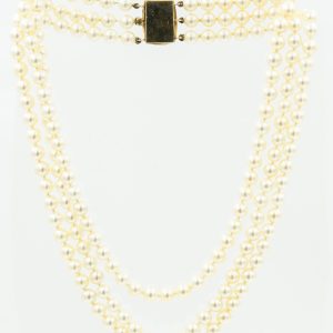 Estate 1950's Cultured Pearl Necklace