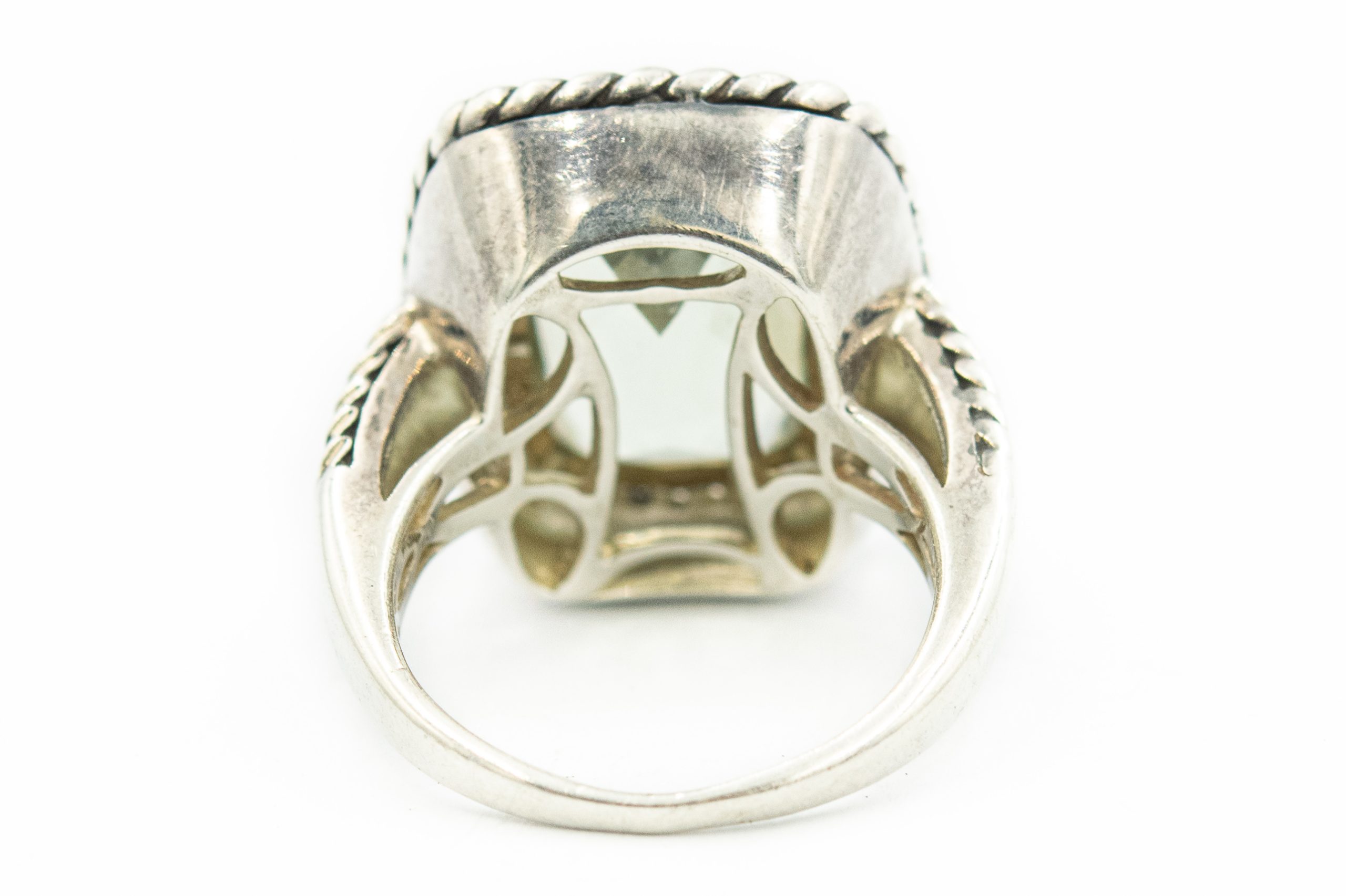 Estate Vintage Green Serpentine Necklace