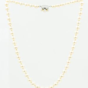 Estate 1950's Cultured Pearls Necklace