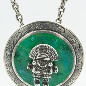 Estate Sterling Silver Chain with Pendant