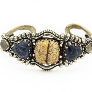 Estate Native American Cuff Bracelet By Carolyn Pollack