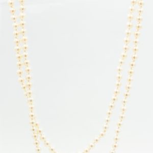 Estate Cultured Pearl Single Strand Necklace