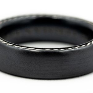 David Yurman Titanium and Sterling Rings Streamline Ring - 16 pieces