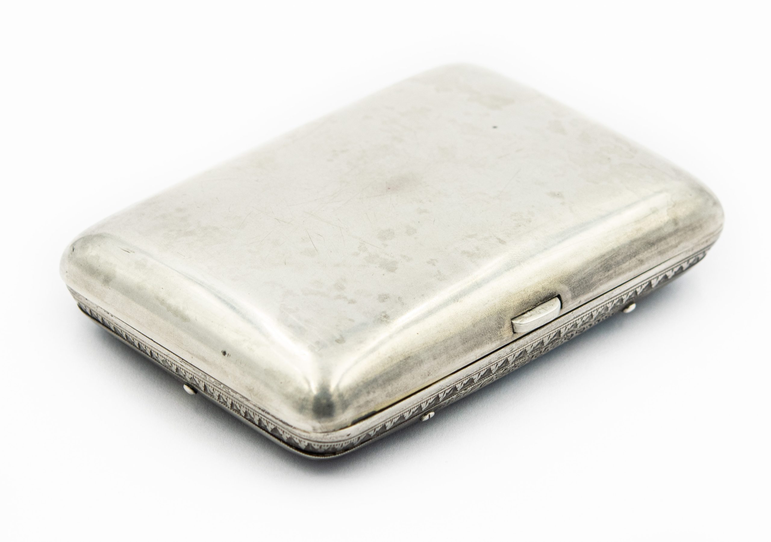 Estate Silver Austrian-Hungarian Enamel Box