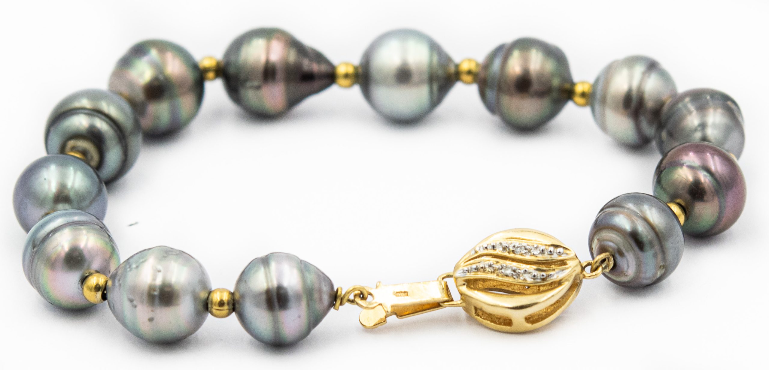 Estate Tahitian Cultured Pearl Bracelet