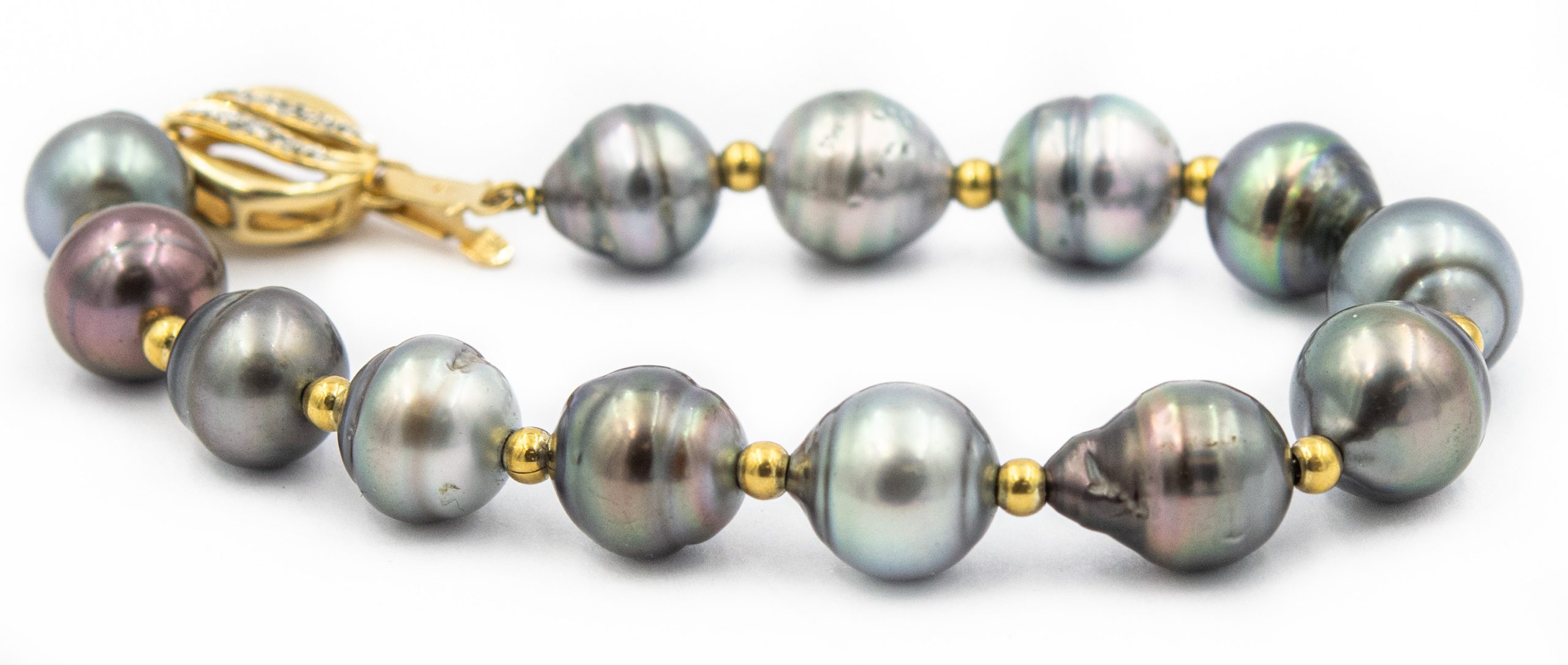 Estate Tahitian Cultured Pearl Bracelet