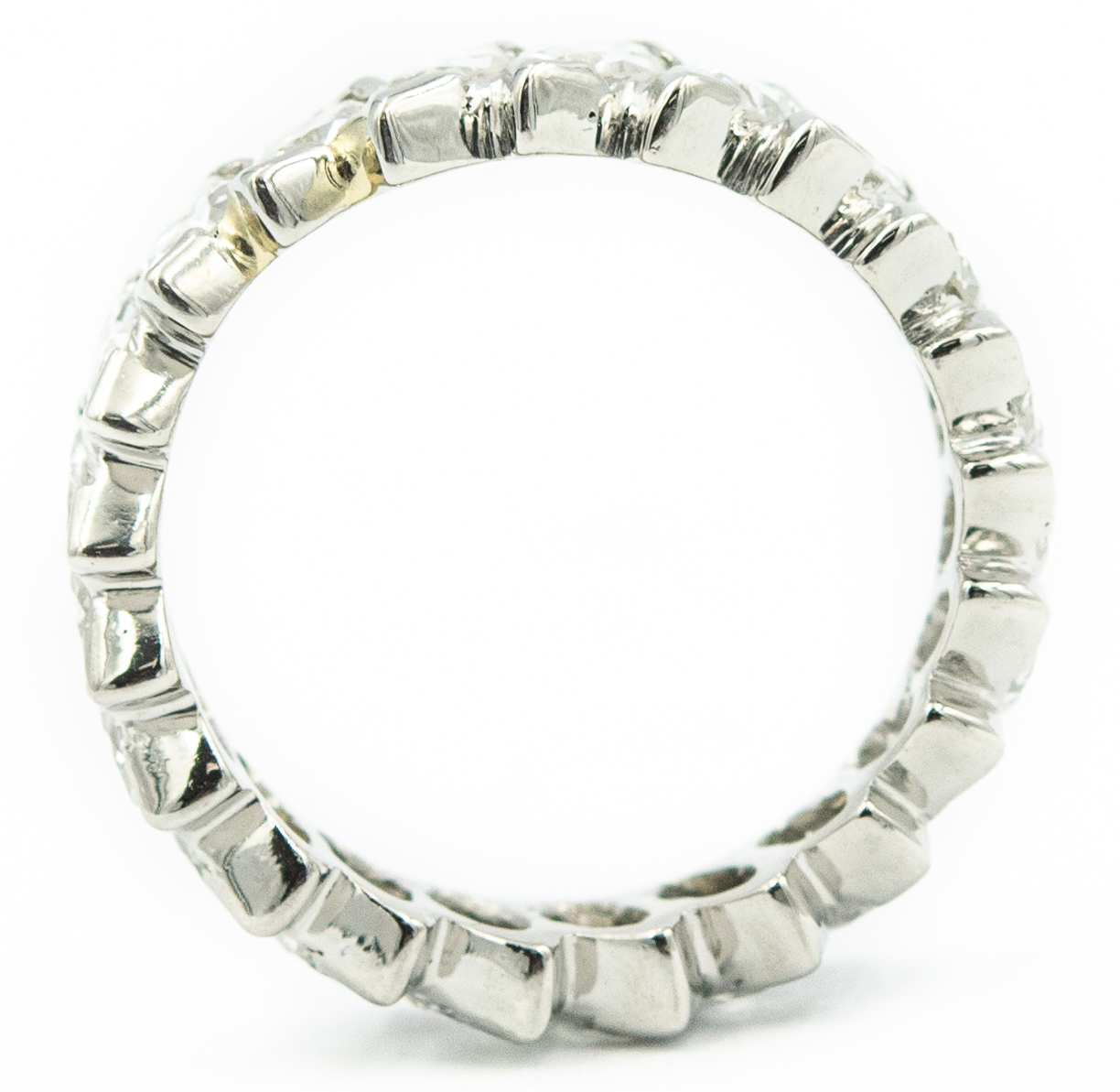 Estate Platinum and Marquise Diamond Eternity Ring