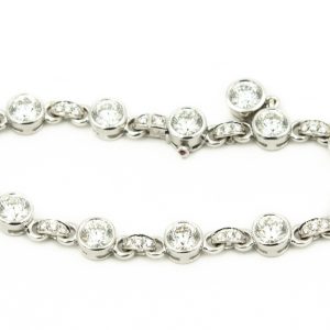 Estate White Gold and Diamond Bracelet by Roberto Coin