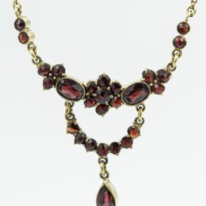 Victorian Garnet Necklace