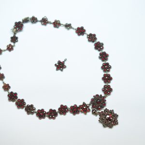 Victorian Vermeil and Garnet Necklace