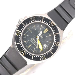MK Personal Collection - Rare Men's Steel Omega Seamaster 1000 Wristwatch Circa 1974