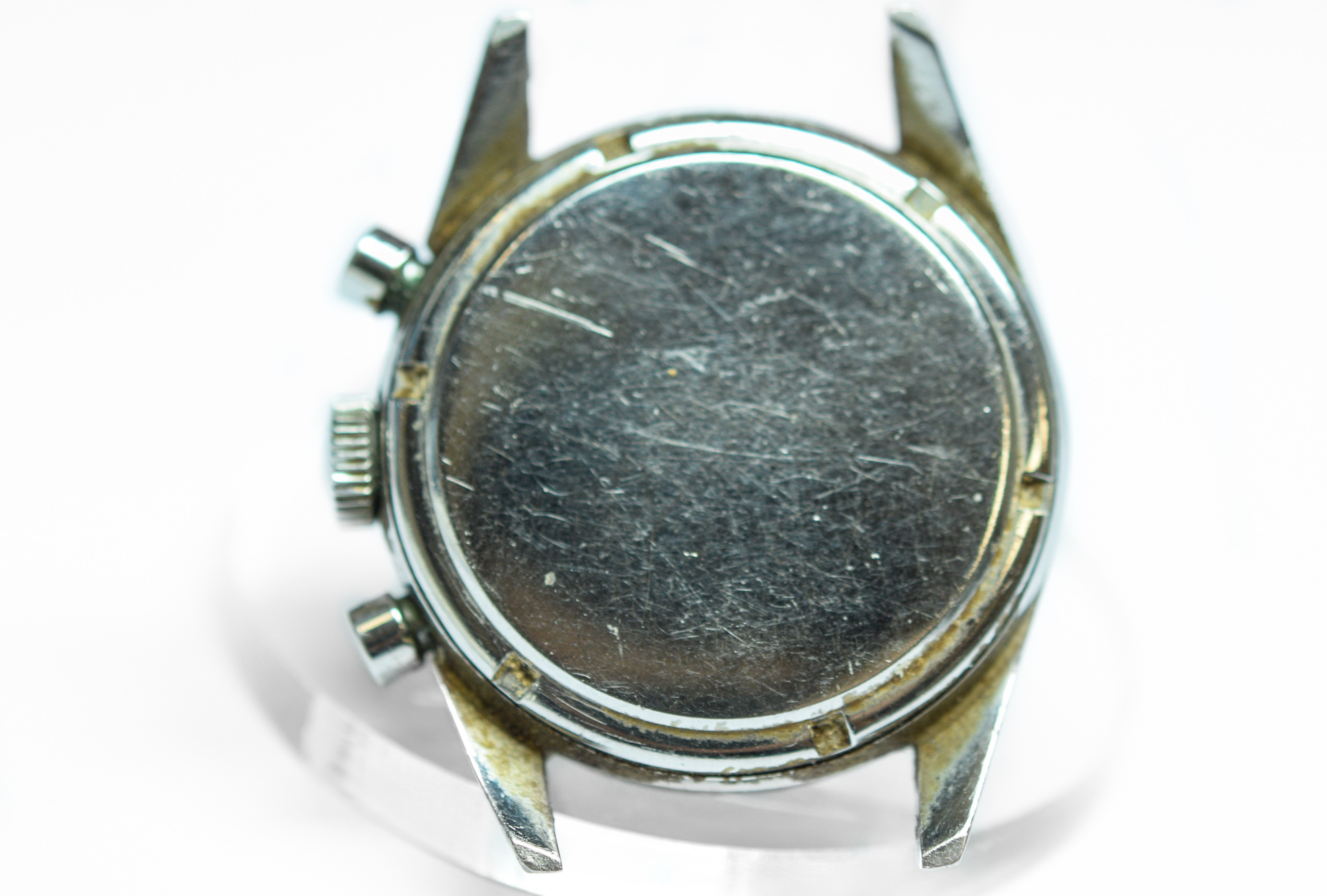 MK Personal Collection Rare Steel Heuer Carrera Chronograph Cal. 92 Wristwatch Circa 1960's