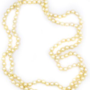 Estate Contemporary Endless Pearl Necklace