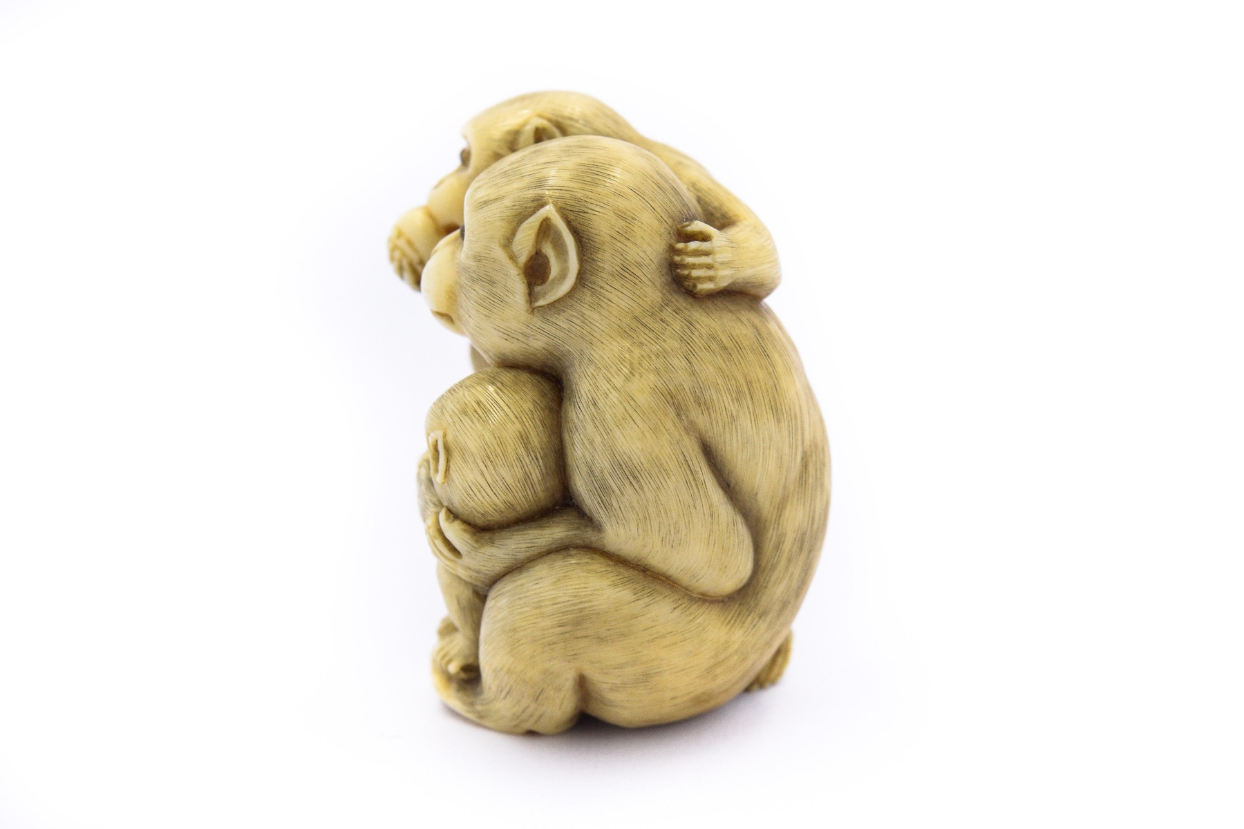 Netsuke Three Monkey's by Ikko Masakatso 0599