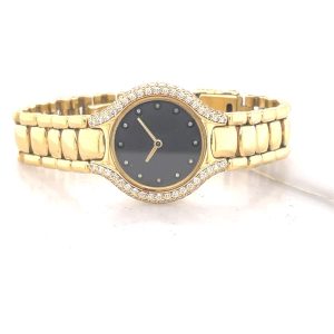 MK & DK Personal Collection Ladies 18K Diamond Ebel Beluga Wristwatch Ref 866969