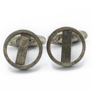 Estate Vintage Sterling Silver Cufflinks by Soren Georg Jensen