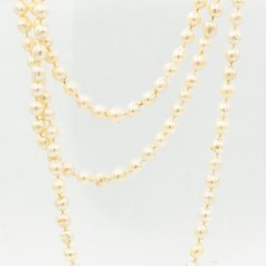 Estate Endless Pearl Necklace