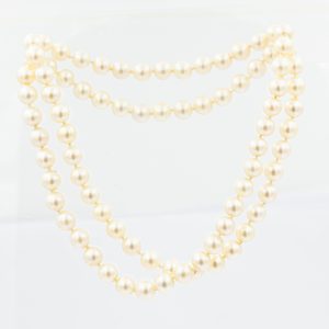 Estate Endless Pearl Necklace