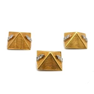 Estate Retro Collection of (3) Van Cleef & Arpels Diamond Brooches