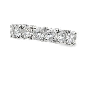 Estate White Gold and Diamond Eternity Ring
