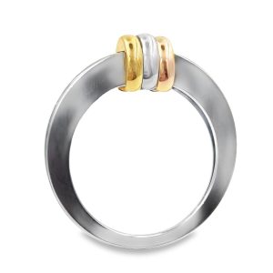 Estate Trinity Money Clip by Cartier Trinity Money Clip