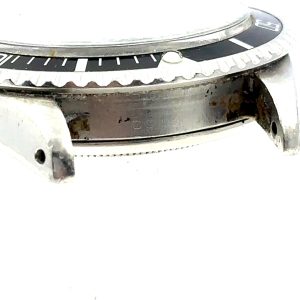 Vintage Steel Rolex Submariner Ref 5513/12 Wristwatch w/Black Matte Non Serfi Dial Circa 1968.