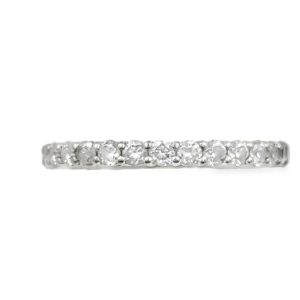Estate White Gold and Diamond Eternity Ring