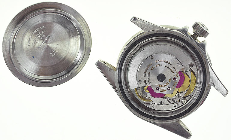 MK Personal Collection Unique Rolex Mark IV Double Red Sea-Dweller With Brown Markers, Ref 1665 Wristwatch Circa 1974