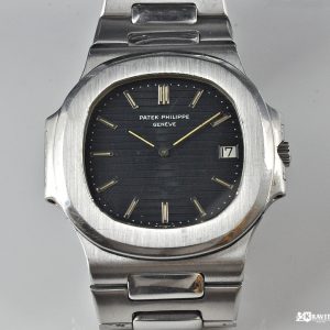 MK Personal Collection Ultra Rare Steel Jumbo Patek Philippe Nautilus 3700/1 Wristwatch Circa 1977