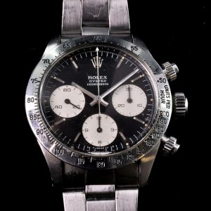 MK Personal Collection Rare Rolex Steel Cosmograph Sigma Dial Wristwatch Ref 6263/65 Circa 1974