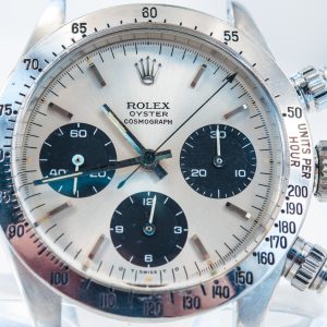 MK Personal Collection Rare Rolex Steel Cosmograph Sigma Dial Wristwatch Ref 6263 Circa 1974