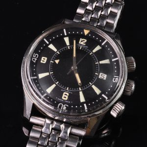 MK Personal Collection Rare LeCoultre "Polaris" Compressor Diving Wristwatch Circa 1968