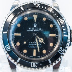 MK Personal Collection Rare Rolex Submariner Ref 5512 Superlative Chronometer Wristwatch Circa 1966