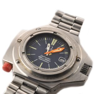 MK Personal Collection Rare Men's Steel Omega Ploprof (PloProf ) Seamaster 600 Wristwatch Circa 1970's