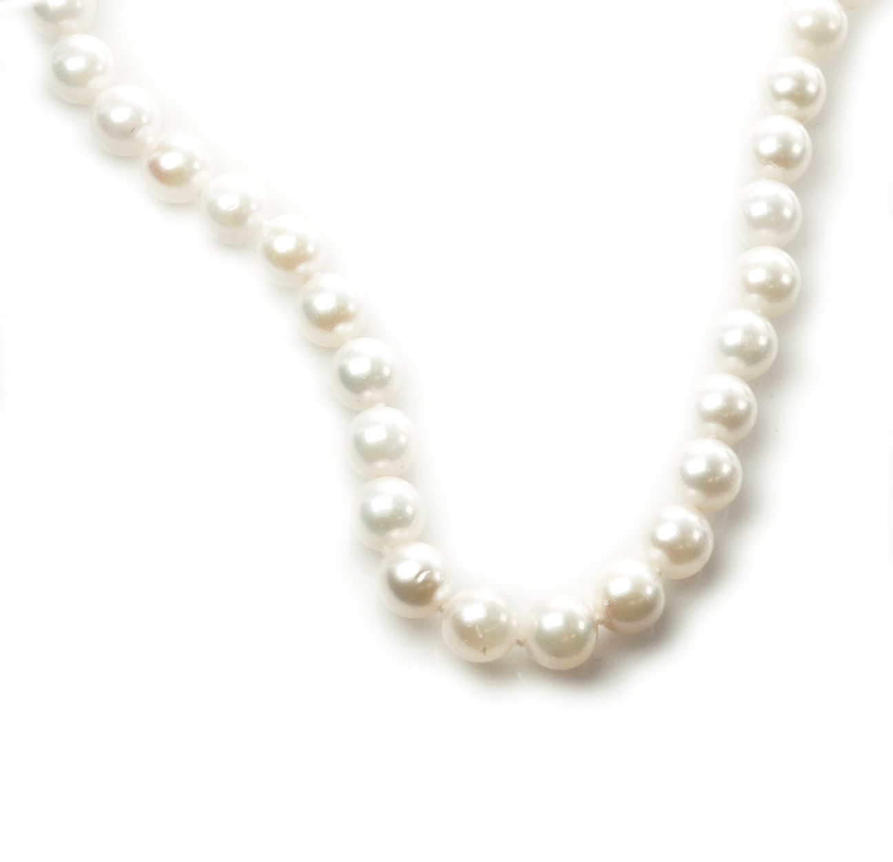 Single Strand Cultured Pearl Necklace