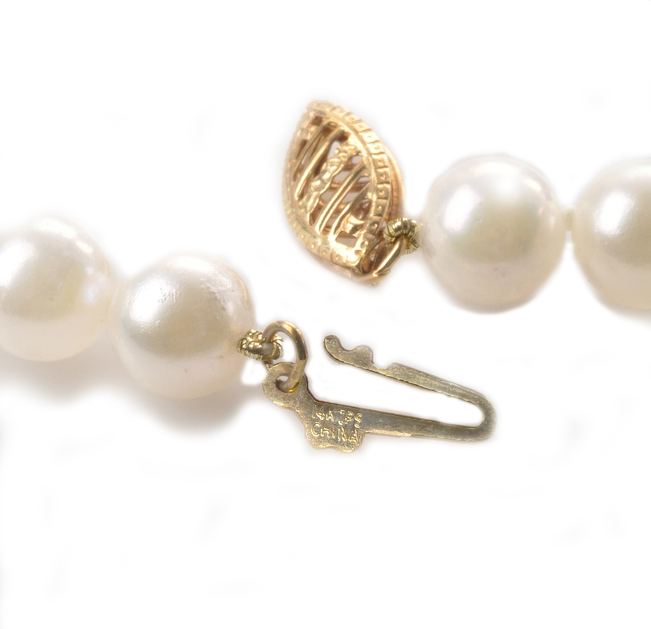 Single Strand Cultured Pearl Necklace